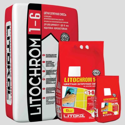 Затирка Litochrom  (2 кг/уп)